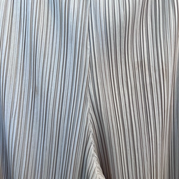 Pleats Please By Issey Miyake Champagne Pants Size 3 - Picture 3 of 3